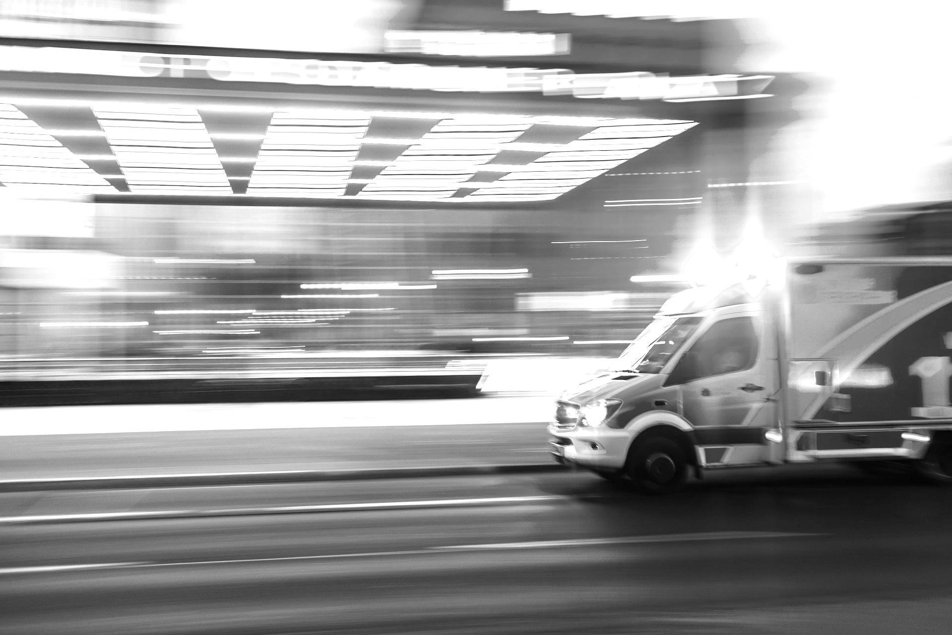 red vehicle in timelapse photography